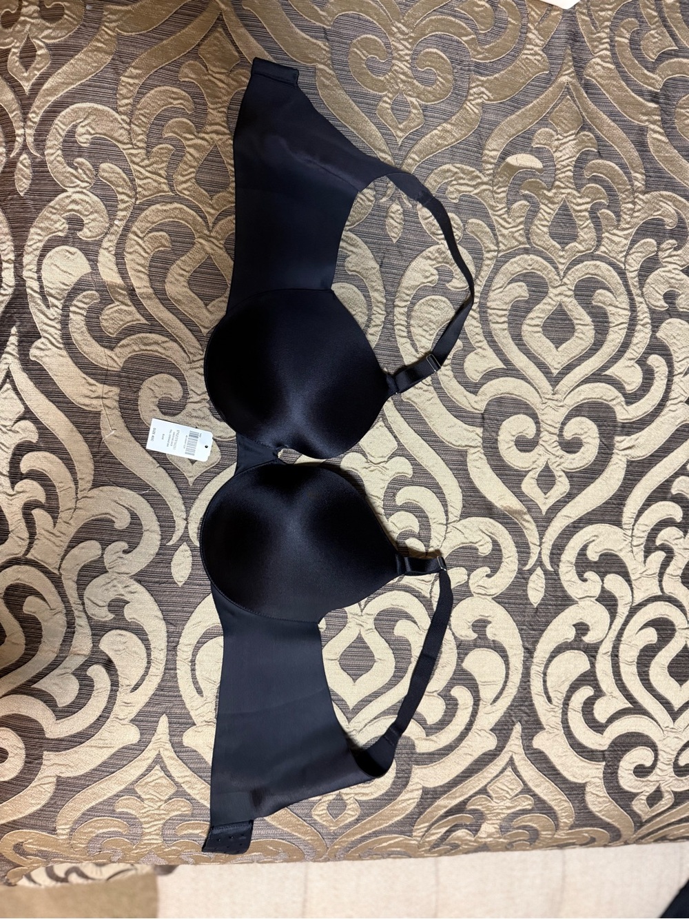 Soma Vanishing Back. Full CovetageBlack Smooth Bra - Women Intimates